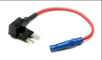 Tap-connector fuse holder